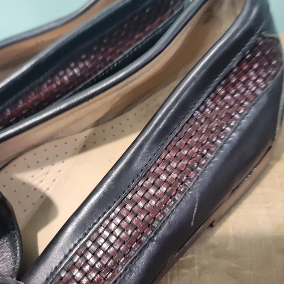 Allen Edmonds USA Made Bennington Tassel Woven Leather Men's Loafers Size 12 - Picture 3 of 7